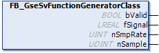 FB_GseSvFunctionGeneratorClass 1: