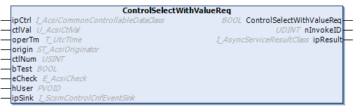 ControlSelectWithValueReq 1: