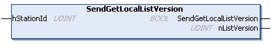 SendGetLocalListVersion 1: