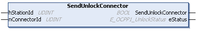 SendUnlockConnector 1: