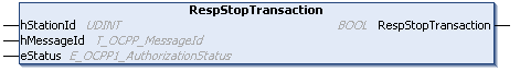 RespStopTransaction 1: