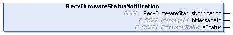 RecvFirmwareStatusNotification 1: