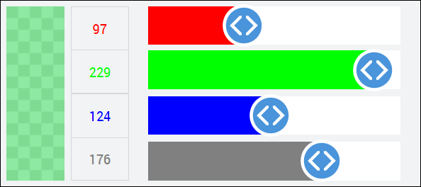 Standard RGB(a)-Farbformat 3: