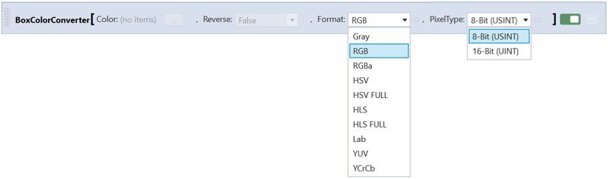 Standard RGB(a)-Farbformat 2: