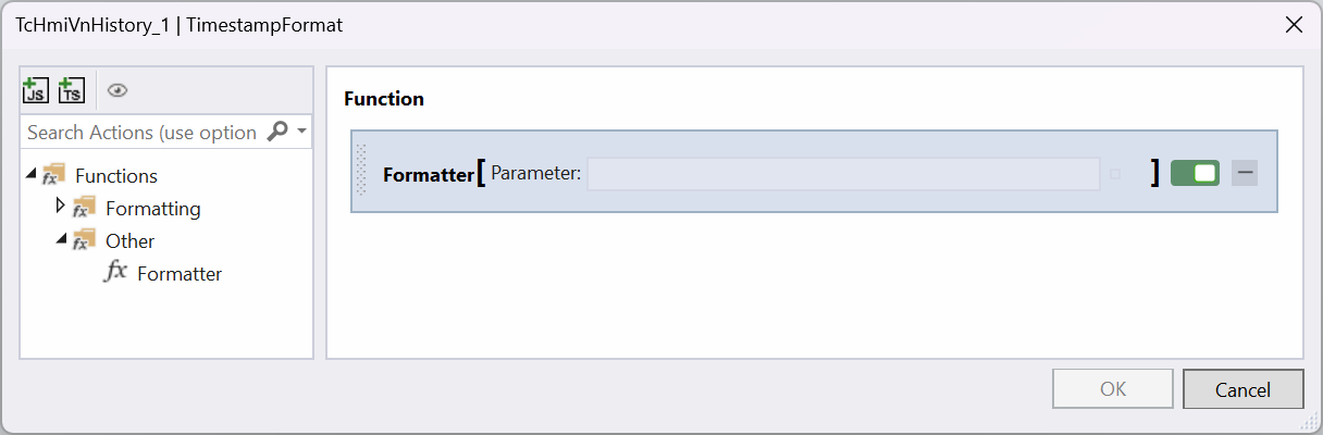 TimestampFormatting Funktion 3: