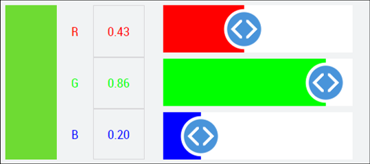 Benutzerdefiniertes Farbformat 1: