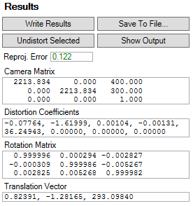 Camera Calibration 18: