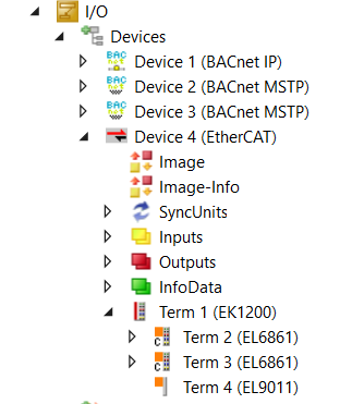 Verwendung mehrerer BACnet-Adapter 1: