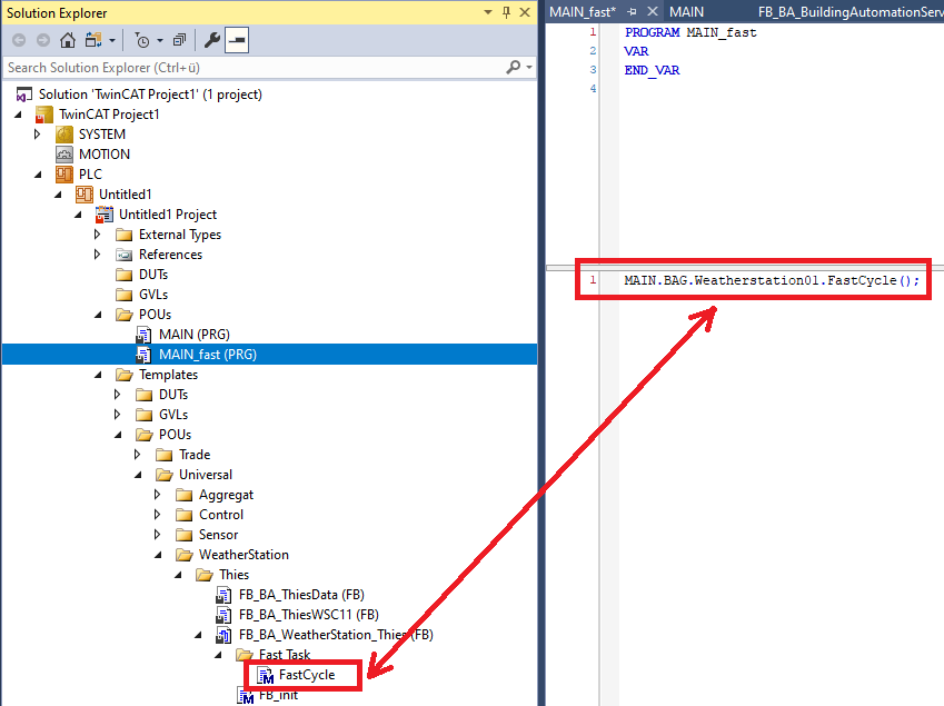Einbindung Thies Wetterstation 4: