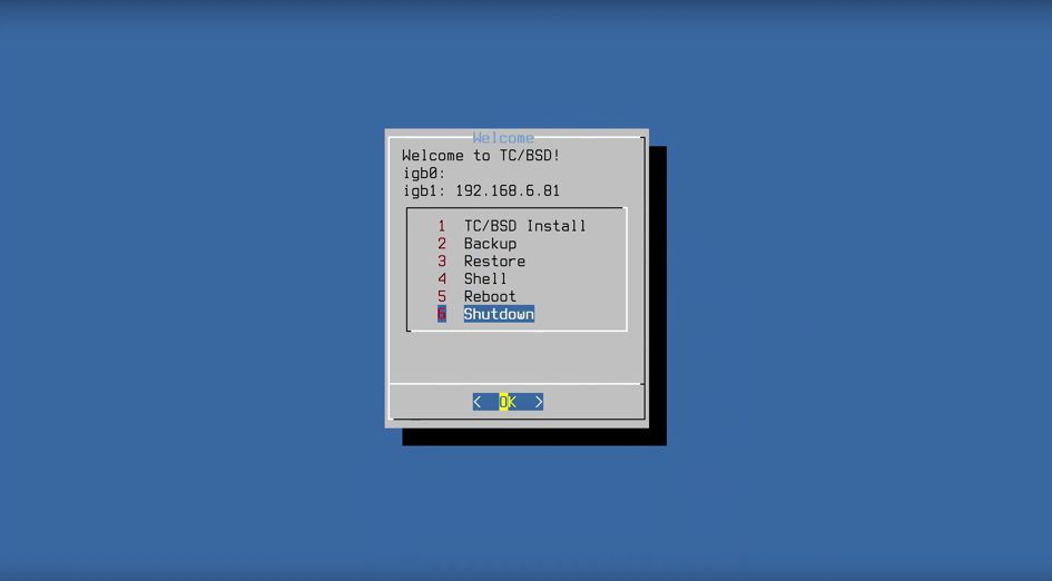 Beckhoff TwinCAT/BSD-Installer 1: