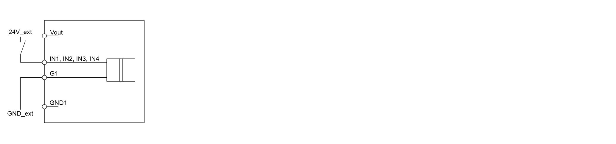 Wiring X03 (2-channel) 2: