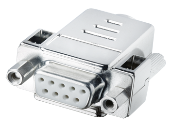 M23 connector for power supply and D-Sub connector for temperatur contact 2: