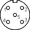 Encoder connector 1: