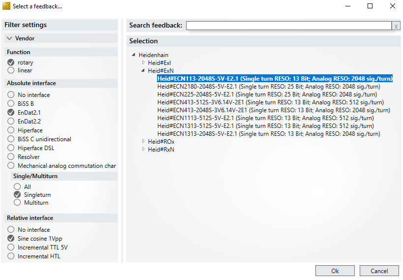 Selection and input of the data 11: