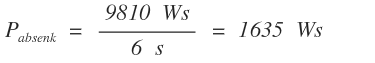 Example for a vertical travel drive 2: