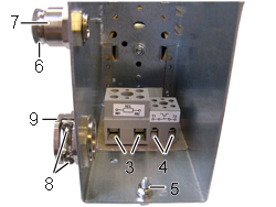 Connection the brake resistor 2: