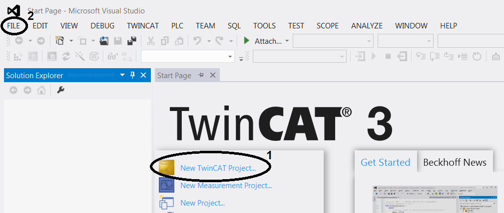 Creating a project 1: