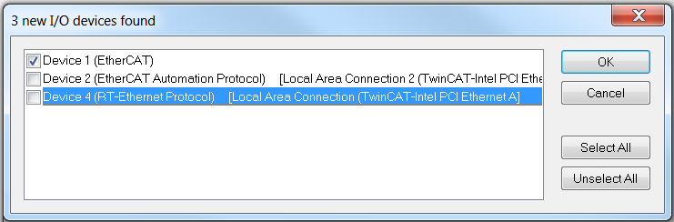 Adding EtherCAT master and drives 7: