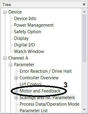 Determining the motor type 2: