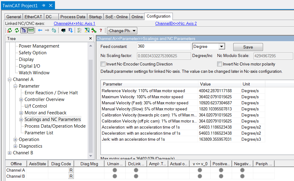 Specifying the scaling factor 3: