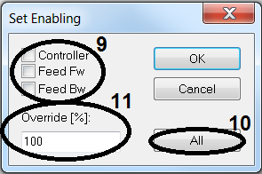 Activating manual control 4: