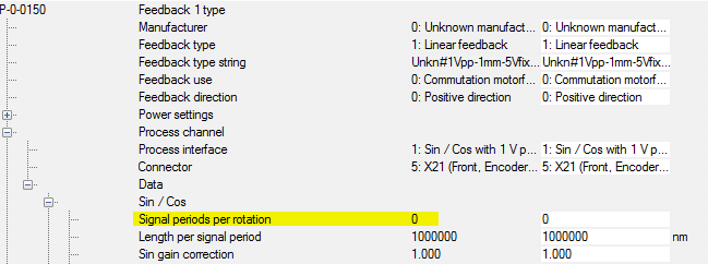 Error F4A5 "SoE Communication Parameter Error" 2: