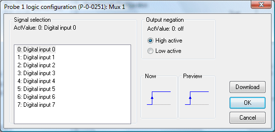 Probe Unit function 2: