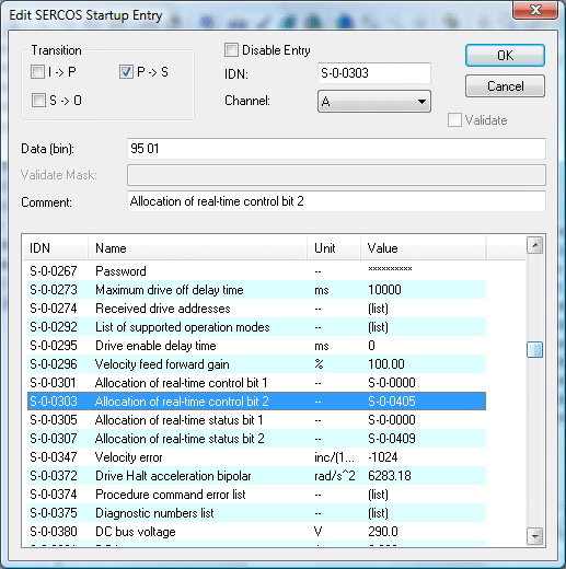 Probe Unit function 7: