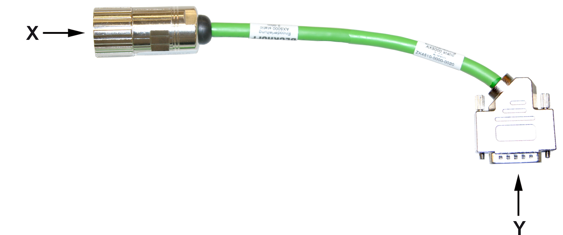 Feedback cables for Beckhoff motors 1: