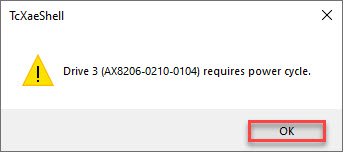 Firmware update | Firmware version (V1.03–V1.06) to V1.07 or higher 7:
