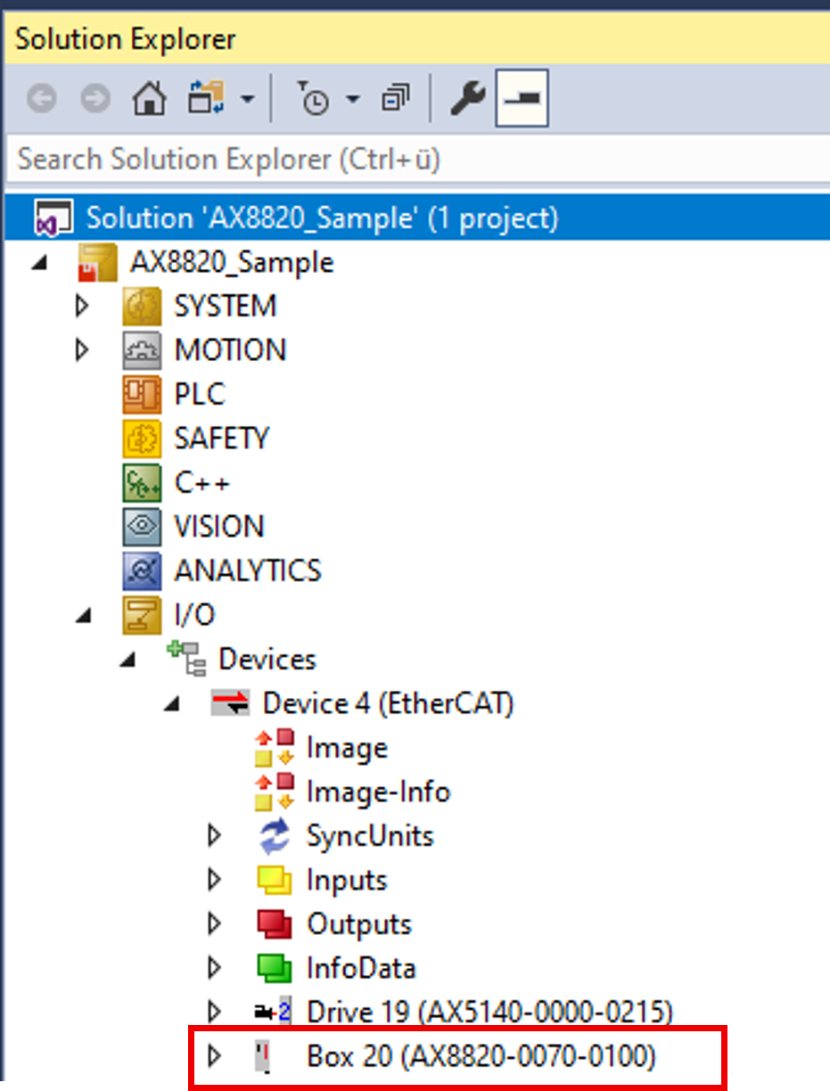 Commissioning the AX8820 2: