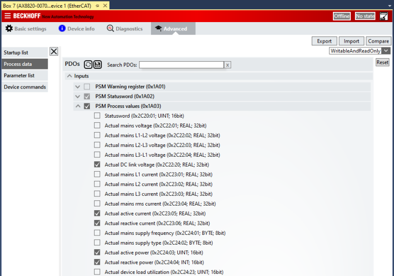 Commissioning the AX8820 15: