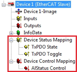 Enable device status  4: