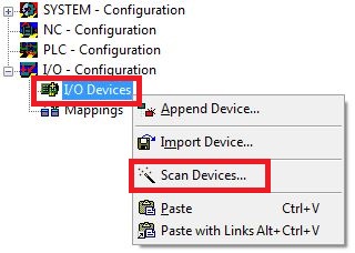 Appending an EtherCAT device 1: