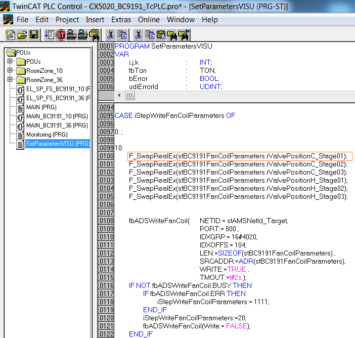 BC9191 in Master /Slave mode 1:
