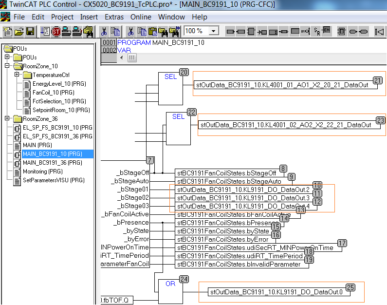 BC9191 in Master /Slave mode 3: