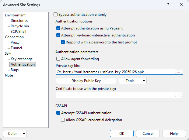Managing files with the WinSCP client 9: