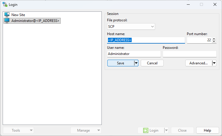 Managing files with the WinSCP client 11: