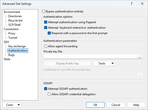 Managing files with the WinSCP client 2: