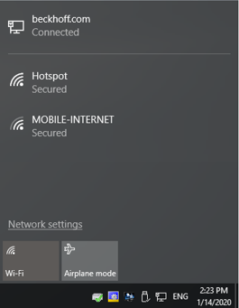 Establishing a connection 1: