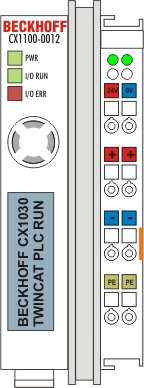 CX1100-00x2 connections 2: