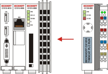 Mechanical assembly of the basic module 1: