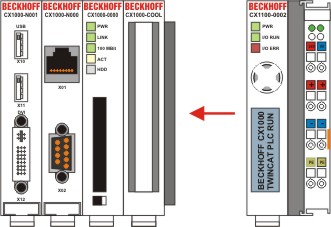 Mechanical assembly of the basic module 1: