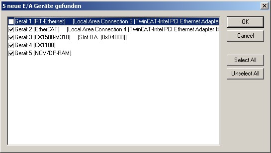 Startup of CX1500-M310 for Profibus 1: