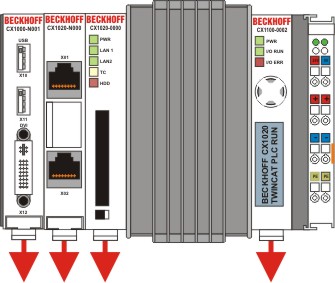 Mechanical assembly of the basic module 2:
