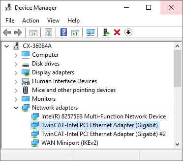 Identification of the Ethernet interfaces (X000, X001) 2: