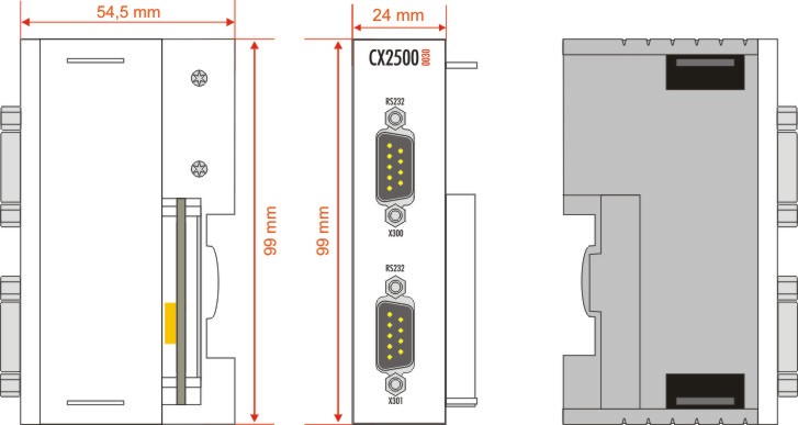 CX2500-0030 - Technical data 1: