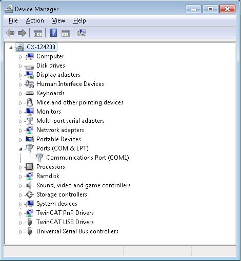 CX2500-0030 connections 6: