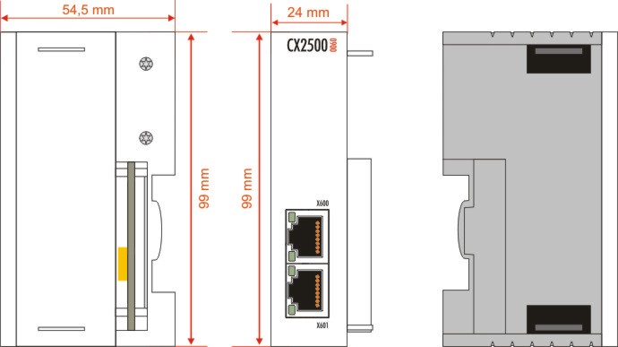 CX2500-0060 - Technical data 1: