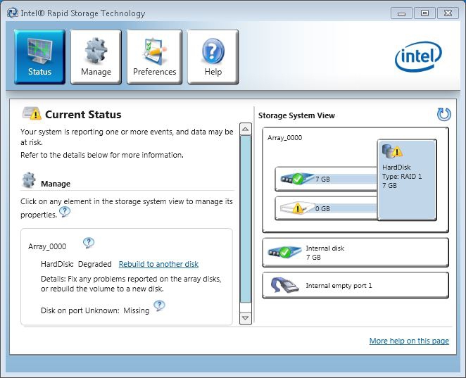 Replacing storage media 1: